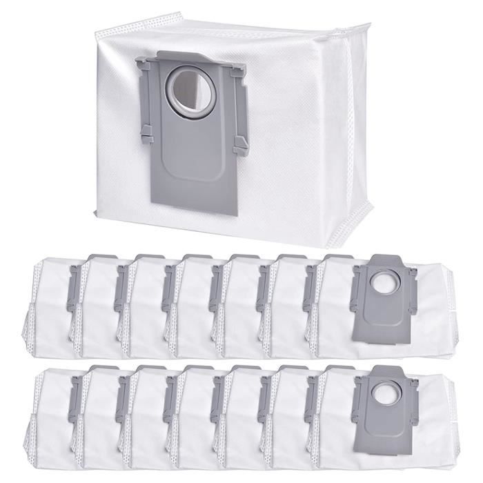 6 Stks Stofzakken Collector voor Roborock S8 Q7 T8 S7 MAXV Ultra Q7 MAX Stofzuiger Onderdelen Accessoires