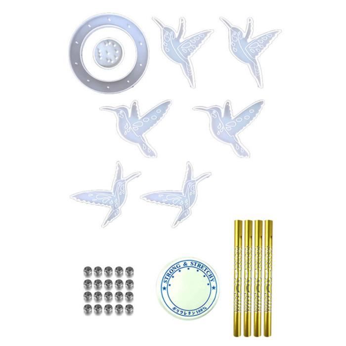 Kit De 26 Moules En Silicone Pour Couvertures De Cahiers - Formats A5 A6 A7 - Avec Anneaux De Reliure