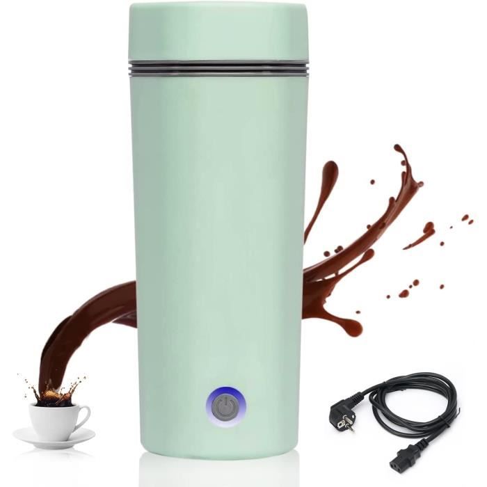 Bouilloire électrique Portable Rechargeable - 350 Ml - Chauffe Rapide (10 Min) - Batterie 27000 MAh - Pour Voiture, Camping, Voyage