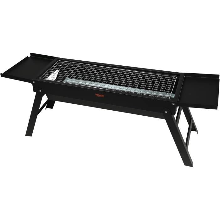 Barbecue Portable Pliable Smokki House – Double Niveau Pour 10 Brochettes, Acier 3 Mm, Fabriqué En Ukraine !