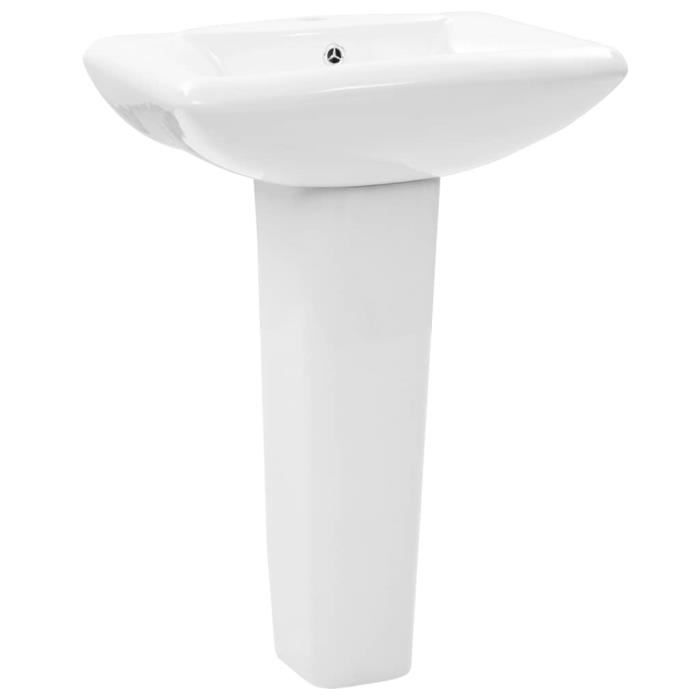 vidaXL Lavabo autoportant - vue 2