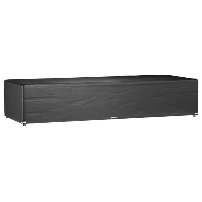 vidaXL Housse de chaise longue 12 œillets 205x75x40 cm polyéthylène 319342