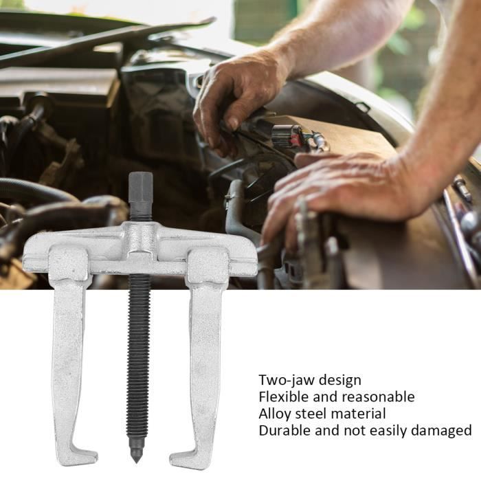 Extracteur De Roulement Universel à 2 Bras Réglables - Acier Carbone 45 Trempé - Pour Roulements Intérieurs/extérieurs - Profondeur De Bras 155 Mm