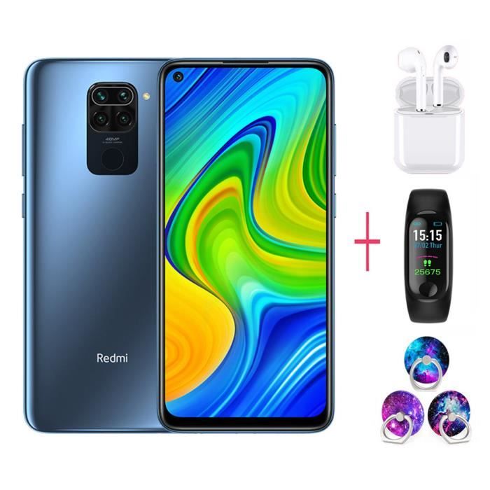 Xiaomi Redmi Note 9 Carte Double 128 Go Ram 6 Go Version Internationale Bleu Achat Smartphone Pas Cher Avis Et Meilleur Prix Cdiscount