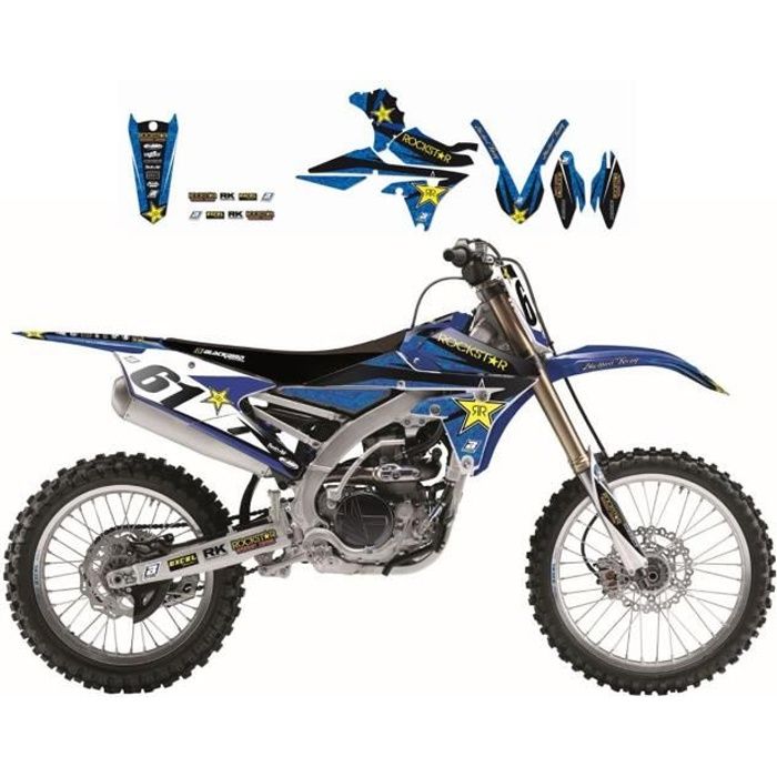 Yamaha Wr Yz 125 Yz 250 15 19 Kit Deco Blackbird Rockstar Energy 2244l Cdiscount Auto