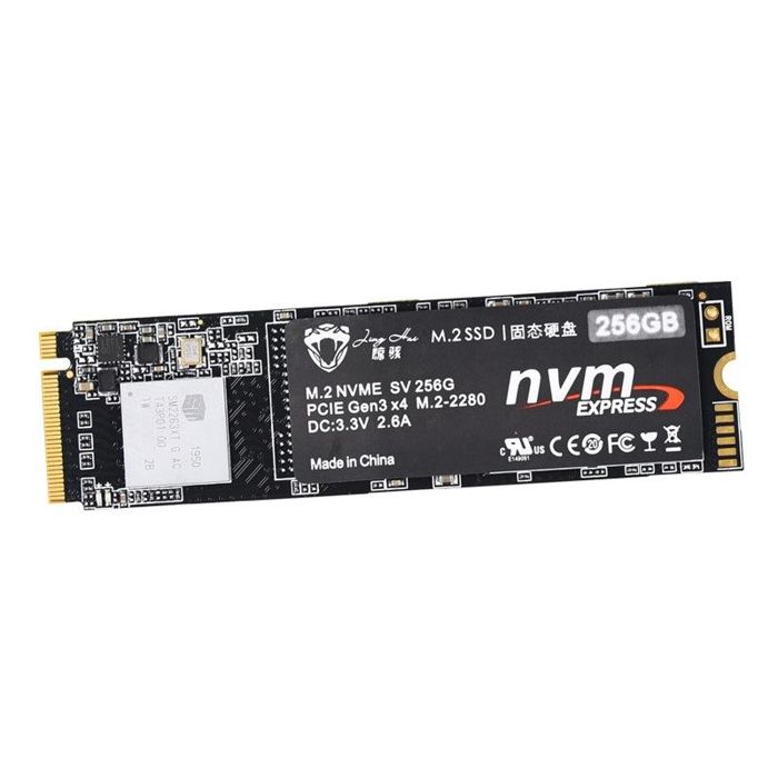 Yonis Disque Ssd Haute Vitesse Pcie Nvme Pour Notebook Et Desktop Avec Transfert Rapide Noir - vue 2