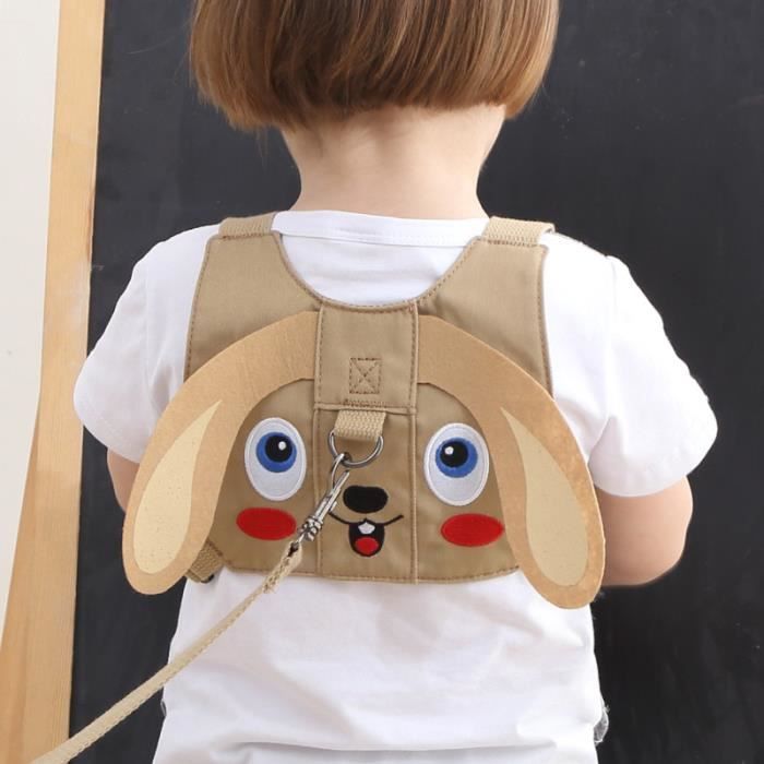 Ceinture Anti-perte Bébé Rose - Harnais De Marche Tout-petit, Réglable Et Sécurisé