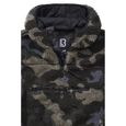 Brandit Teddy Coupe-Vent Homme Coupe-vent camouflage sombre-1