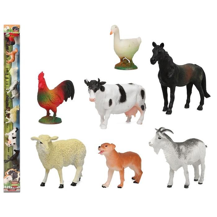 Décor Champêtre Lot 4 Figurines Vaches Pour Décor – Miniatures Réalistes – Neuf