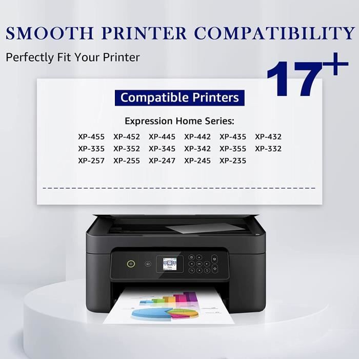 Cartouche D'encre Pour Imprimante Epson Xp 335, 235, 245, 247, 345