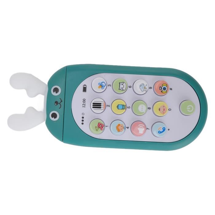 Téléphone Jouet Collazoey – Antenne Dentition, Lumières, Musique, Pour Bébé 6-18 Mois (rose)