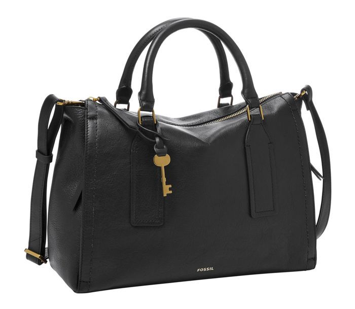 Sac a main outlet fossil noir