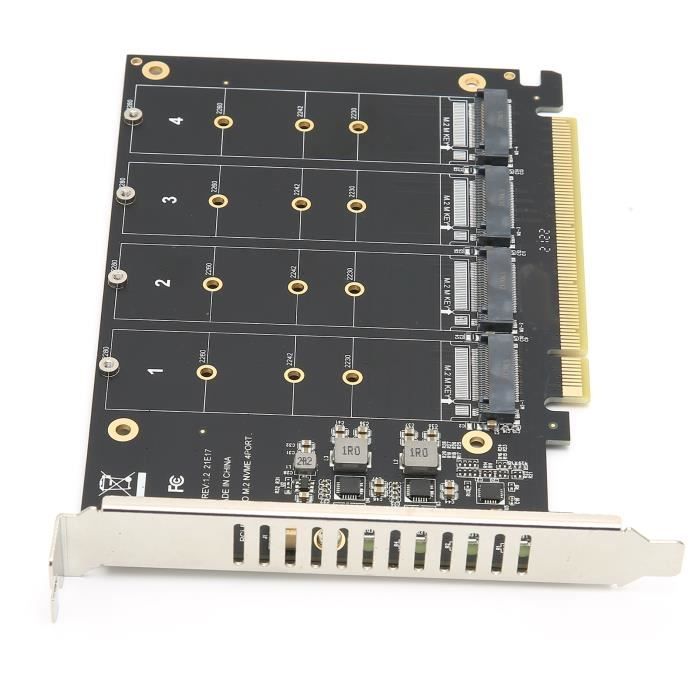 Adaptateur M2 vers SATA M.2 NVME SFF 8654 convertisseur SSD 22Pin SATA vers  carte d'extension M2 pour carte m - Cdiscount Informatique