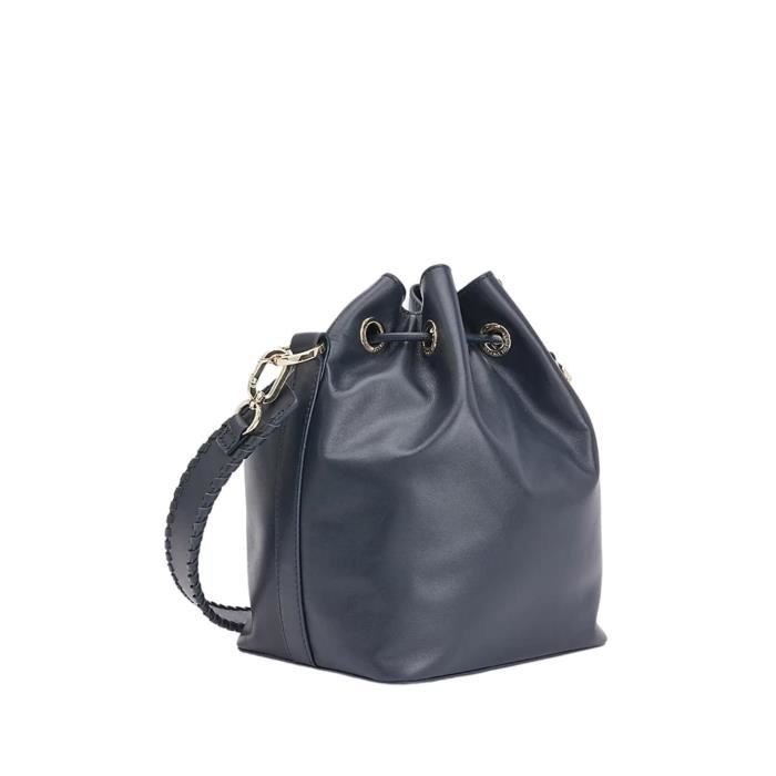 Sac Seau Tommy Hilfiger Ref 57242 C7H Marine 28 15 24 cm TU Bleu