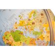 Globe terrestre lumineux pour enfants - IDENA - Illustrations d'animaux - Carte politique - Diamètre 30 cm-2