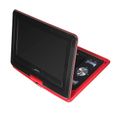 NEUFU 13.8 Pouce Portable Lecteur DVD Voiture Télécommande 180° Écran Pivotant Rouge PRISE AU-2