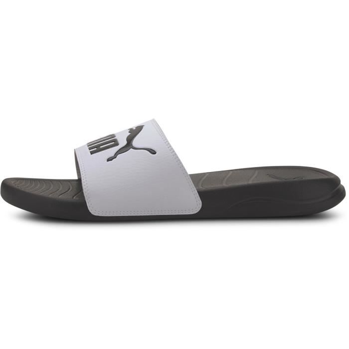 Claquettes Puma Popcat 20 gris mixte Cdiscount Sport
