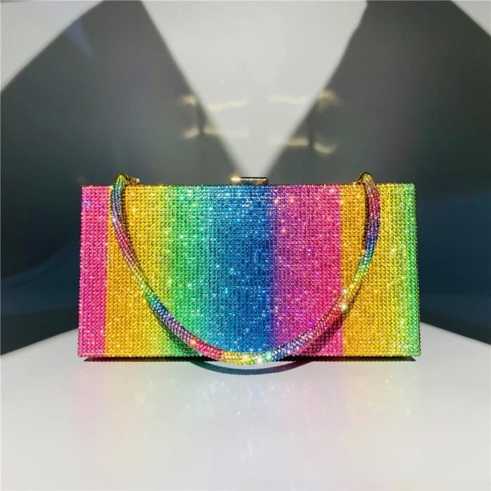 Pochette multicolore mariage best sale