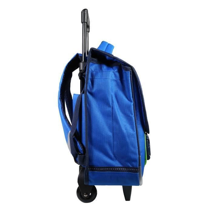 BAGTROTTER Cartable roulettes 38 cm Ligue 1 Football Bleu Bleu