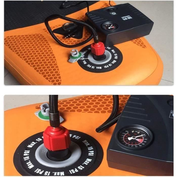 Adaptateur de Pompe pour Planche à Pagaie Kayak et Canot Connexion de Gonflage Adaptateur de Pompe pour Planche à Pagaie Kayak et Canot Connexion de Gonflage