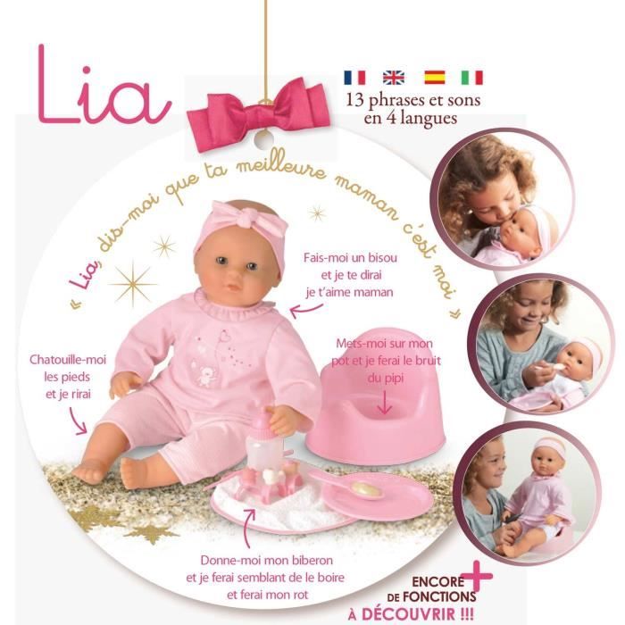 Poupee interactive corolle deals