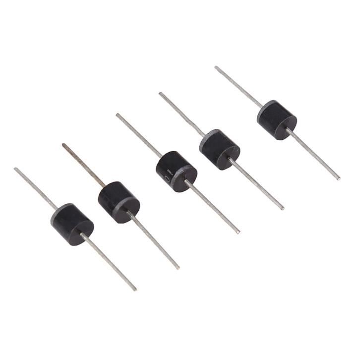 Redresseur Haute Tension 20 Pièces Diodes De Redressement 10A10 - 10A 1000V - Axial R-6 - Pour Électronique, Réparations Pièce électronique Rohs