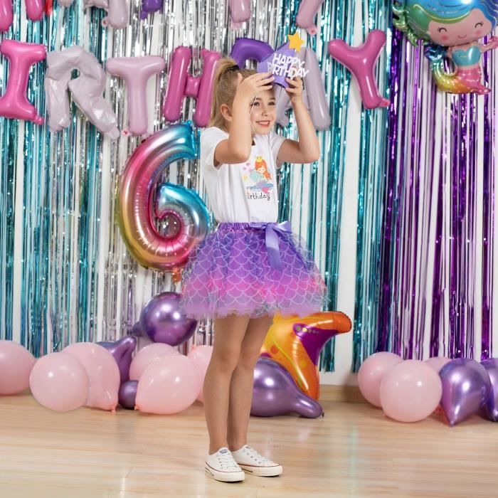 Tutu arc en deals ciel fille