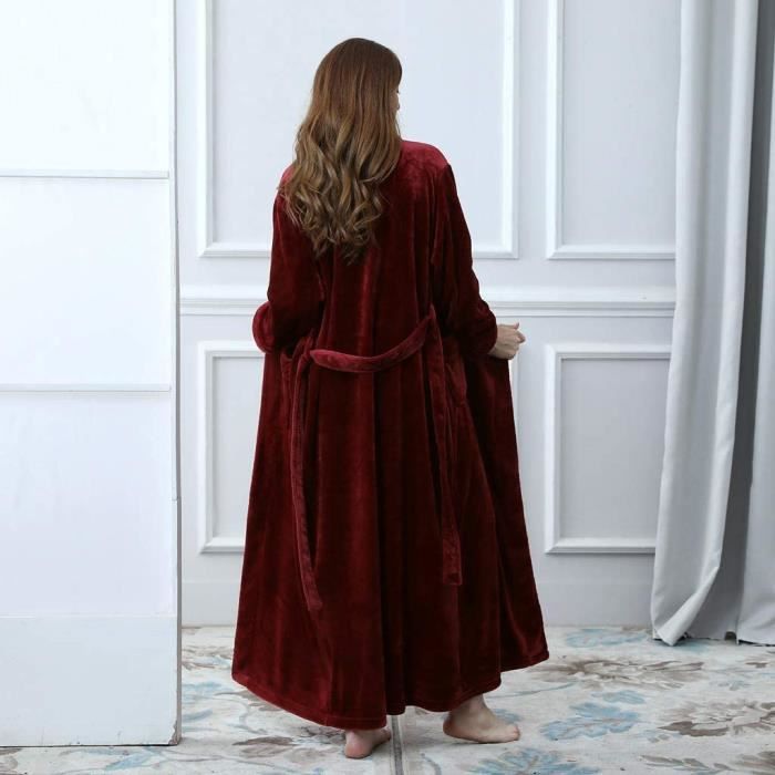 Peignoir en velours femme top