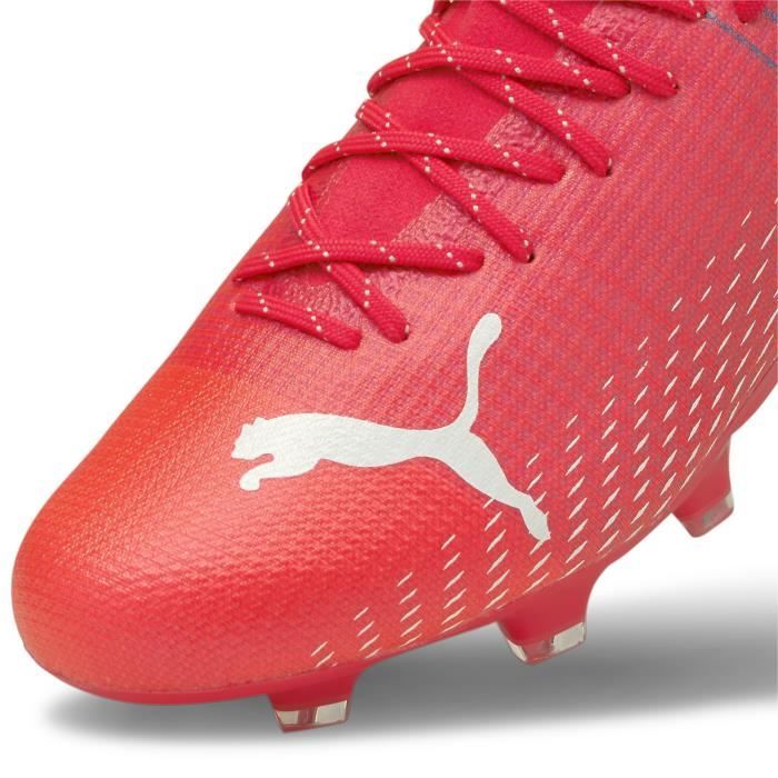 Chaussure de foot puma bleu et rose shop