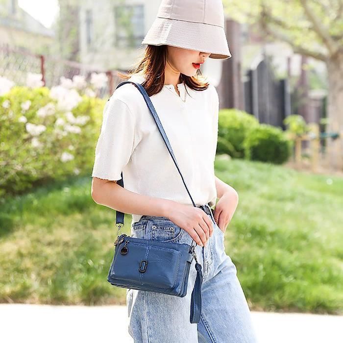 Taille unique Grand Sac Bandouli re Femme Sac De T l phone