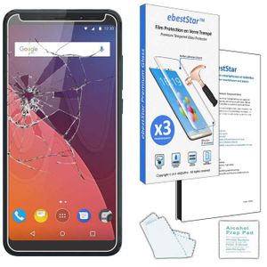 Ecran Lcd Vitre Tactile Noir pour Wiko View Go - Téléphonie