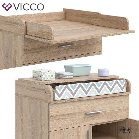 Vicco Table A Langer Lena Table A Langer Baby Kids Table A Langer Meubles Bebe Table A Langer Avec Fonction Pliante Sonoma Cdiscount Puericulture Eveil Bebe