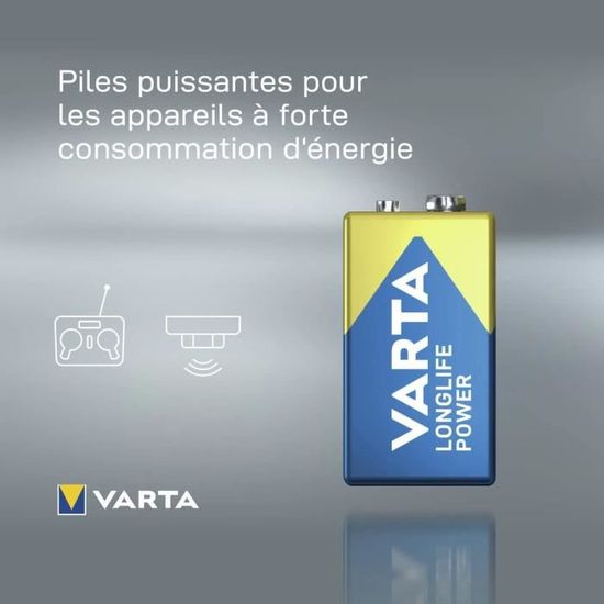 Varta Lithium 9V CR-V9/L522/LA522/6f22 6122 - Baltrade
