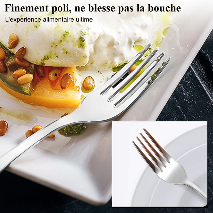 Ménagère 47 Pièces Garantiert Rostfrei – Acier Inoxydable, Avec Boîte (manque 3 Couteaux)