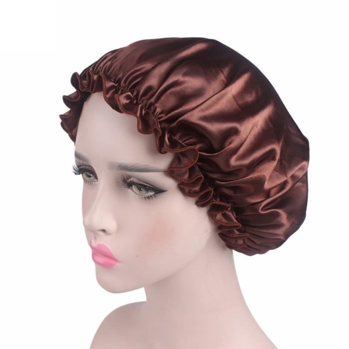 Bonnet En Soie Pour Cheveux Nuit, Silk Bonnet Charlotte En