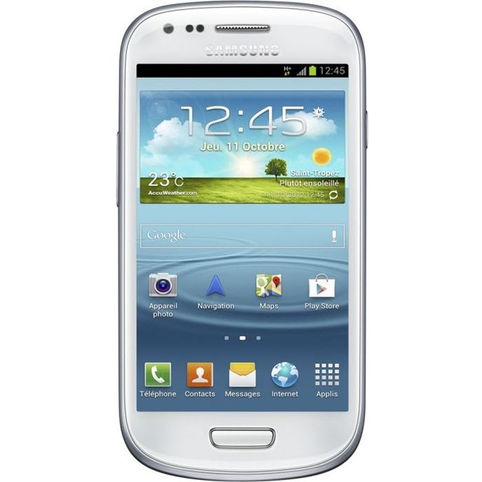 Samsung Galaxy S3 Mini i8190 blanc