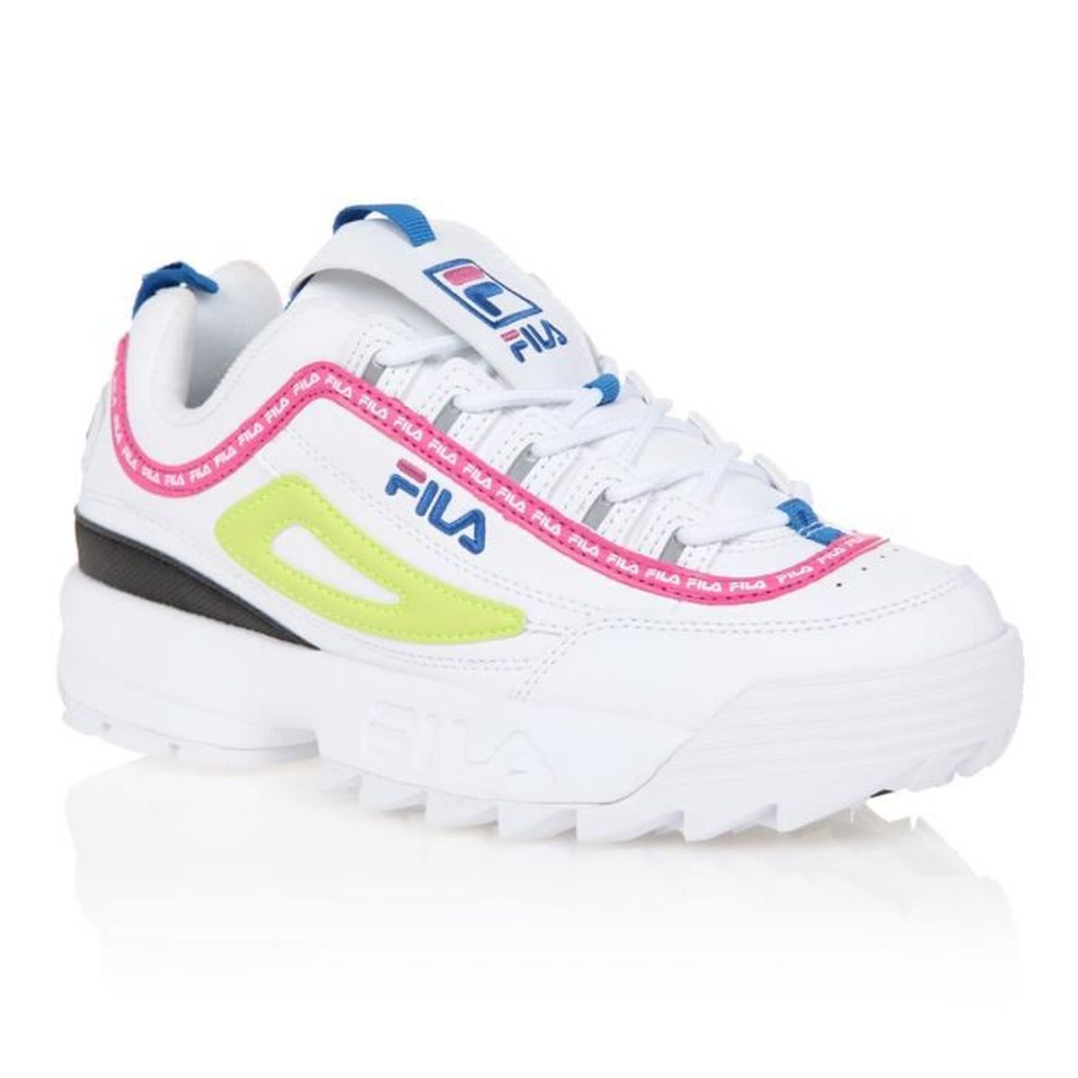 basket fila femme jaune