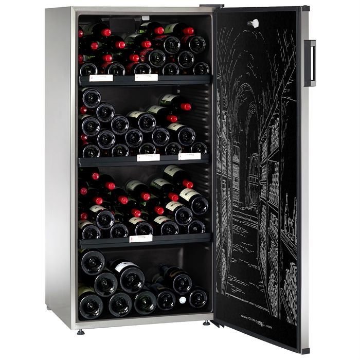 CLIMADIFF CLP290X Cave à vin polyvalente Cdiscount Electroménager