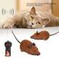 Souris Sans Fil Pour Chat Chien Drôle Rat Nouveauté Cadeau Jouet Pour Animaux Télécommande Brun Gua