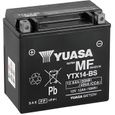 Batterie YUASA YTX14-BS sans entretien livrée avec pack acide-0