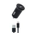 MYWAY PACK CHARGEUR VOITURE 12W + USB-A USB-C NOIR-0