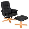 Fauteuil de relaxation Noir