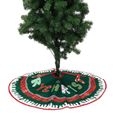 Tempsa 90cm Non Tisse Jupes De Sapin De Noel Dessin Anime Pere Noel Wapiti Fete Decor Lettre Achat Vente Pied De Sapin De Noel Cdiscount