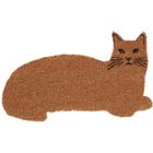 ESSCHERT DESIGN Paillasson en fibre de coco animal Chat