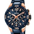 Montre - Festina - F20524/1 - Acier - ChronoBike - Étanche 100m - Cadran bleu et rose