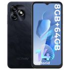 HOTWAV Note 15 Smartphone Pas Cher-Cadeaux Noël-6,6 Pouces HD+ 4+64Go 5160mAh 4G Android 14 Téléphone Portable -Indigo