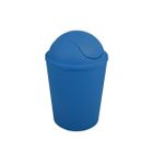 MSV Poubelle à bascule PP AKO 5,5L Bleu Marine