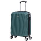 RAYKONG Valise cabine ABS 55x40x20cm (44L) Petites valises de voyage légères 20 pouces - (RK03|Vert)