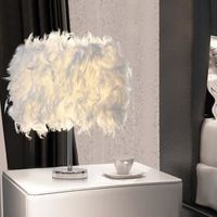 lampe de chevet chambre vintage chambre Décoration de maison lampe de table moderne blanc 