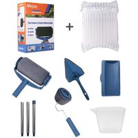Kit d'outils pour peinture - OUTAD - 8pcs Rouleau Peinture avec Reservoir - Bleu noir - plastique